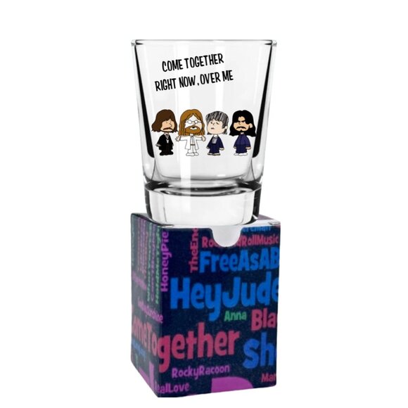 PEANUTS Characters MASHUP Shot Glasses/Matching Gift Boxes, Unique Gift! - Picture 4 of 15